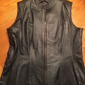 Woman’s Leather Vest
